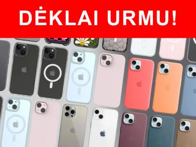 TELEFONŲ DĖKLAI IR APSAUGINIAI STIKLAI URMU